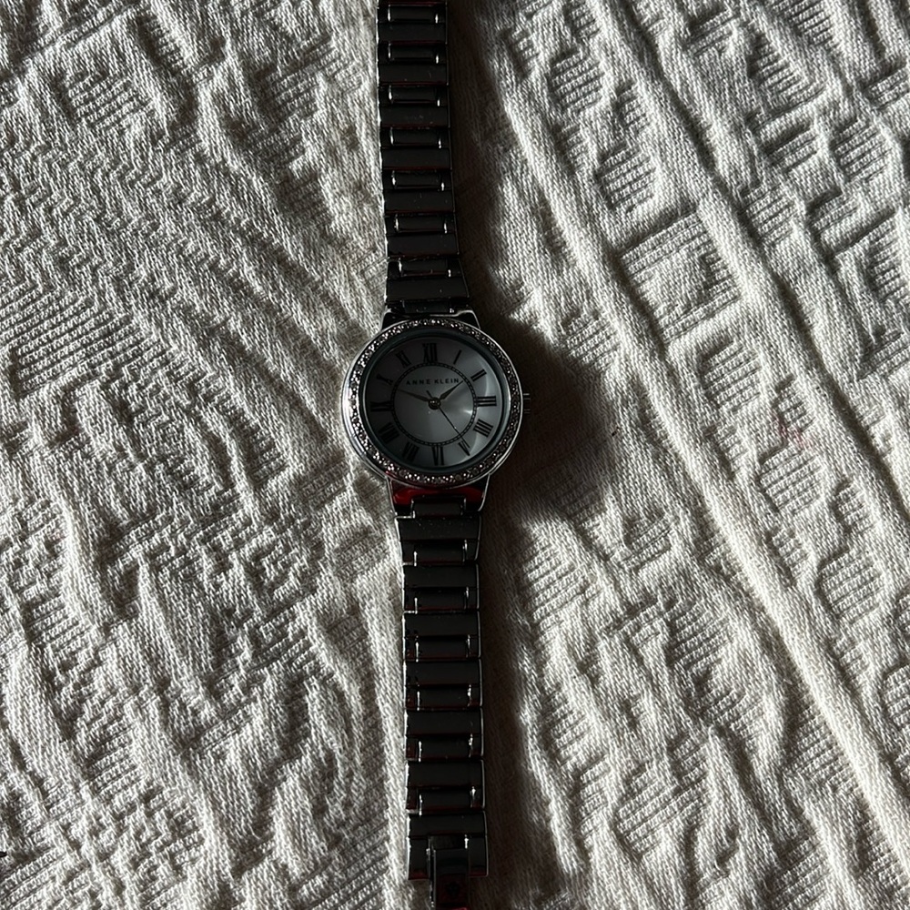 Silver Anne Klein Watch